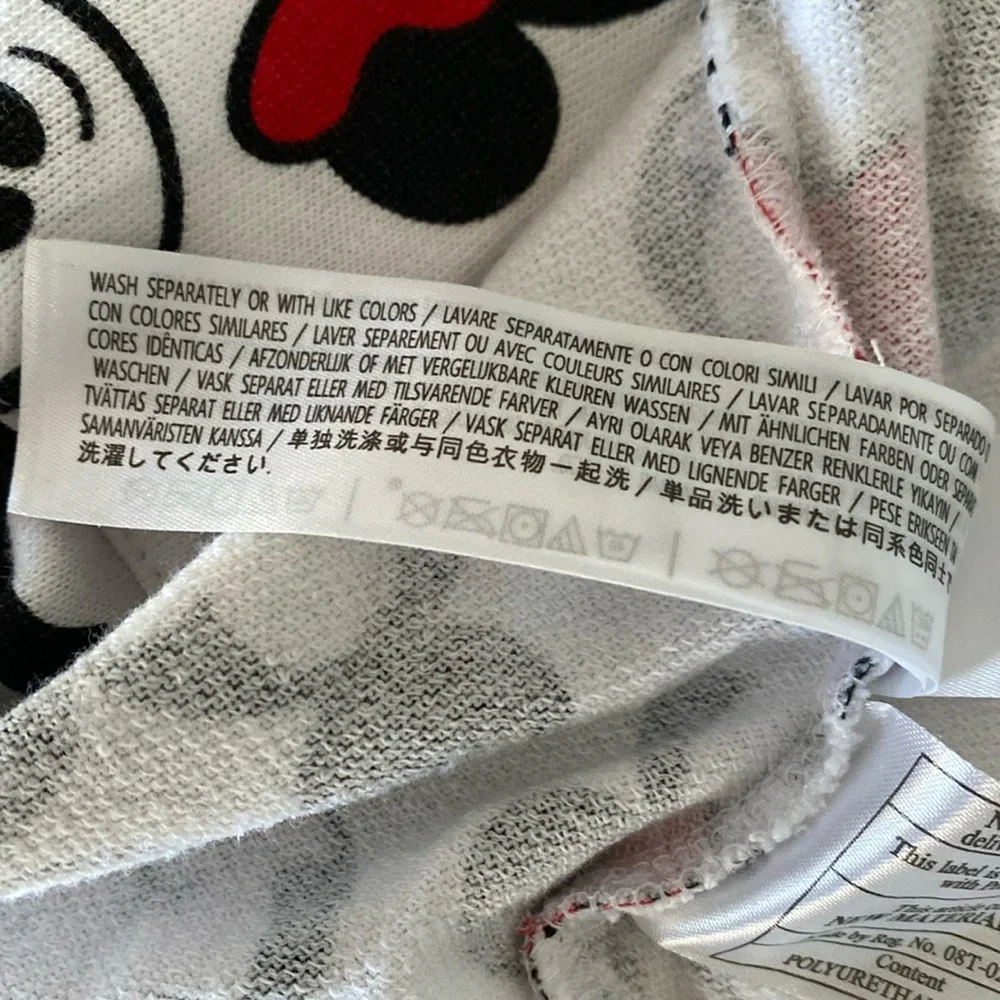 The Disney Store Mickey and Minnie Pajama Onesie - Size Medium - EUC - Picture 7 of 12